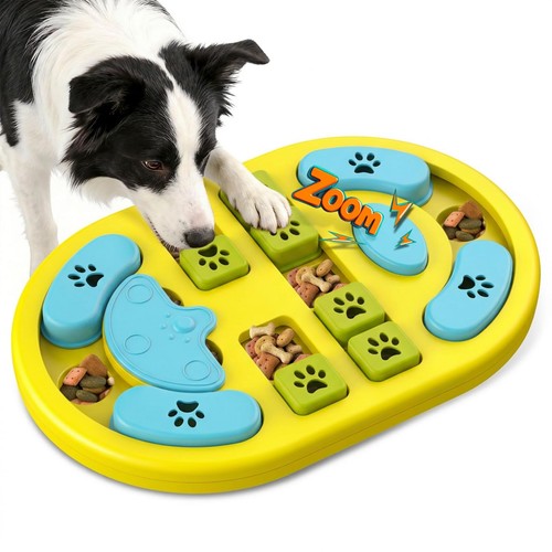 Dog puzzle toy interactive - puzzle, toy,