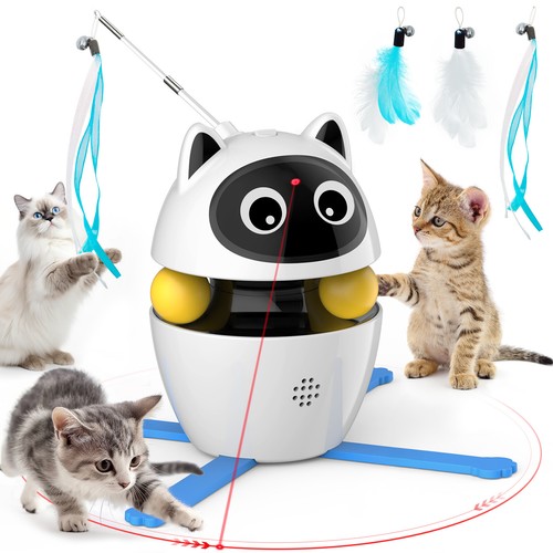 Automatic cat toys interactive - automatic,