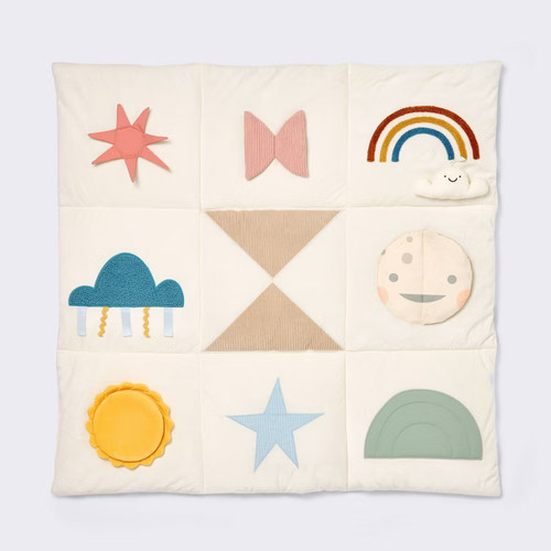 Geometric interactive playmat - geometric,