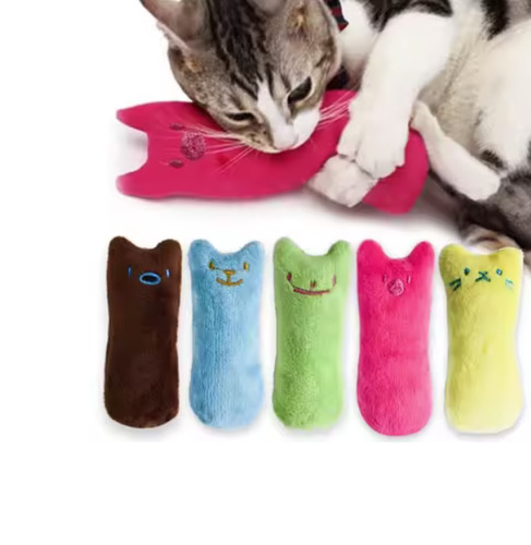1pc catnip plush cat - catnip,
