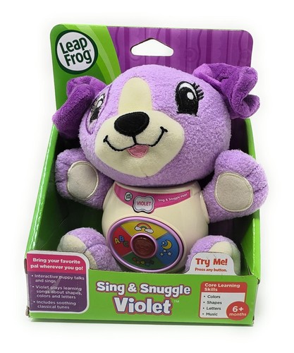 Leapfrog sing snuggle violet - &,