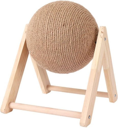 Pet cat scratching ball - cat,