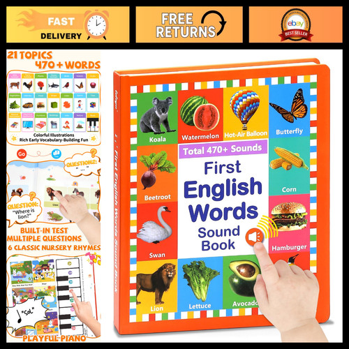 Interactive sound book for - book,