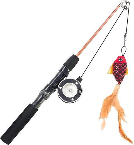 Interactive cat wand toy - interactive,