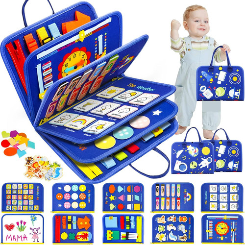 Montessori busy board sensory - busy,