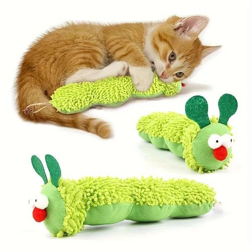 Caterpillar cat chew toy - pc,